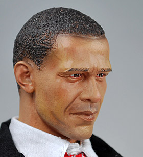 Illustration for article titled Best Obama Action Figure Ever Battles Darth Vader, Terrorists, Dick Cheney